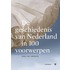De geschiedenis van Nederland in 100 voorwerpen
