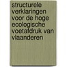 Structurele verklaringen voor de hoge ecologische voetafdruk van Vlaanderen door Onbekend
