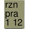 RZN PRA 1 12 by J. van Esch