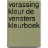 Verassing kleur de vensters kleurboek