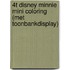 4t Disney Minnie Mini coloring (met toonbankdisplay)