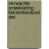 Verwachte ontwikkeling klantenbestand DWI by Jurriaan Prins