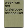 Week van het luisterboek actiepakket door Onbekend