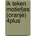 Ik teken motiefjes (oranje) 4plus