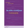 De APA-richtlijnen door Petra Poelmans