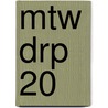 MTW DRP 20 door Han Swaans
