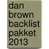 Dan Brown backlist pakket 2013