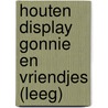 Houten display Gonnie en vriendjes (leeg) by Olivier Dunrea