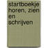 Startboekje horen, zien en schrijven