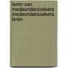 Leren van medeonderzoekers Medeonderzoekers leren by Miranda Franchimont