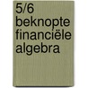 5/6 Beknopte Financiële Algebra door Luc Goris