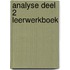 Analyse deel 2 leerwerkboek
