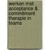 Werken met Acceptance & Commitment Therapie in teams
