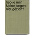 Heb je mijn kleine jongen niet gezien?