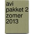 AVI pakket 2 Zomer 2013