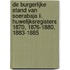 De burgerlijke stand van Soerabaja II. Huwelijksregisters 1870, 1876-1880, 1883-1885