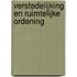 Verstedelijking en ruimtelijke ordening