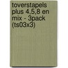 Toverstapels PLUS 4,5,8 en mix - 3pack (TS03x3) by Unknown