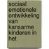 SOCIAAL EMOTIONELE ONTWIKKELING VAN KANSARME KINDEREN IN HET
