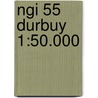 NGI 55 DURBUY 1:50.000 door Algemeen