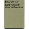 FALLACIES AND JUDGMENTS OF REASONABLENESS by F. Eemeren