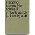 Stepping stones (4e editie) 3 vmbo-b act bk (+ i-act.b) a+b