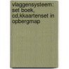 VLAGGENSYSTEEM: SET BOEK, CD,KKAARTENSET IN OPBERGMAP by E. Frans