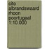 CITO ALBRANDSWAARD RHOON POORTUGAAL 1:10.000