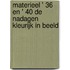 MATERIEEL ' 36 EN ' 40 DE NADAGEN KLEURIJK IN BEELD
