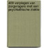 409 VERPLEGEN VAN ZORGVRAGERS MET EEN PSYCHIATRISCHE ZIEKTE