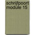 SCHRIJFPOORT MODULE 15