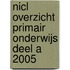 NICL OVERZICHT PRIMAIR ONDERWIJS DEEL A 2005