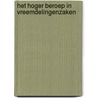 HET HOGER BEROEP IN VREEMDELINGENZAKEN door T.P. Spijkerboer