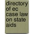 DIRECTORY OF EC CASE LAW ON STATE AIDS