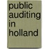 PUBLIC AUDITING IN HOLLAND