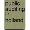 PUBLIC AUDITING IN HOLLAND door Onbekend