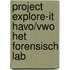 PROJECT EXPLORE-IT HAVO/VWO HET FORENSISCH LAB