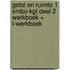 GETAL EN RUIMTE 1 VMBO-KGT DEEL 2 WERKBOEK + I-WERKBOEK