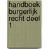 HANDBOEK BURGERLIJK RECHT DEEL 1