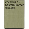 VOCABUS 1 / BESTELNUMMER 973289 door Onbekend