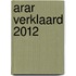 ARAR VERKLAARD 2012