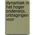 DYNAMIEK IN HET HOGER ONDERWIJS, UITDAGINGEN VOOR