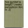 HOE PUNITIEF IS BELGIË? (REEKS PANOPTICON LIBRI, NR. 2) door I. Aertsen