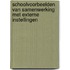 SCHOOLVOORBEELDEN VAN SAMENWERKING MET EXTERNE INSTELLINGEN