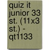 Quiz it junior 33 st. (11x3 st.) - QT1133 door Onbekend