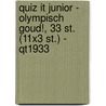 QUIZ IT junior - Olympisch goud!, 33 st. (11x3 st.) - QT1933 door Onbekend