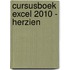 Cursusboek Excel 2010 - Herzien