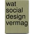 Wat social design vermag