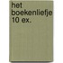 Het boekenliefje 10 ex.