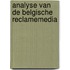 Analyse van de belgische reclamemedia